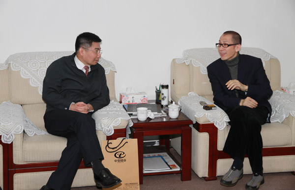 黃炳煌總裁向林濤副院長(zhǎng)匯報(bào)項(xiàng)目建設(shè)進(jìn)展和運(yùn)營(yíng)規(guī)劃