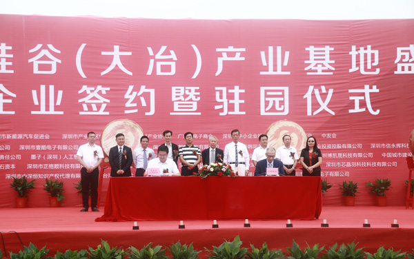 精彩集錦 | 帶您一覽中亞硅谷（大冶）產(chǎn)業(yè)基地盛典全過程！(圖21)